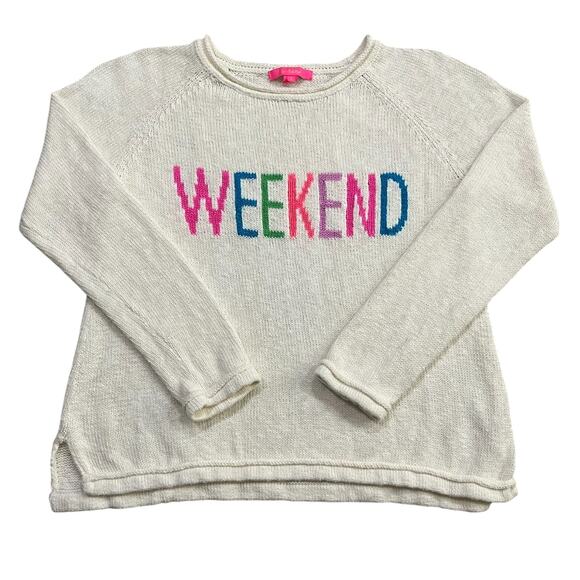 Lilly Pulitzer Weekend Knit Pullover Sweater Size Large - Picture 1 of 6